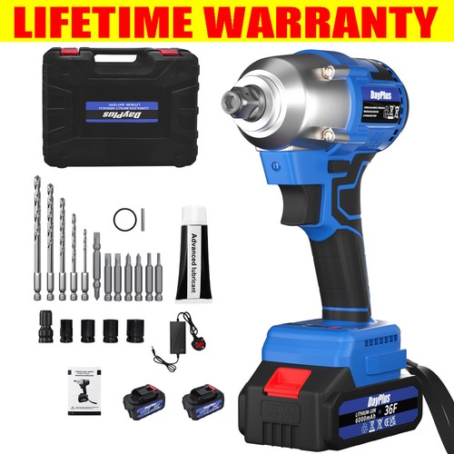 Powerful impact wrench - 3-in-1,