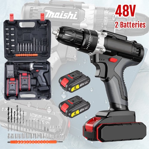 48v cordless hammer drill set - hammer,