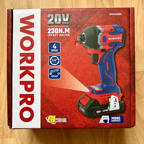 Workpro 20v cordless impact - cordless,