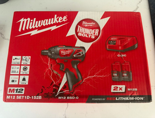 Milwaukee m12 set1d 152b - m12, 12v