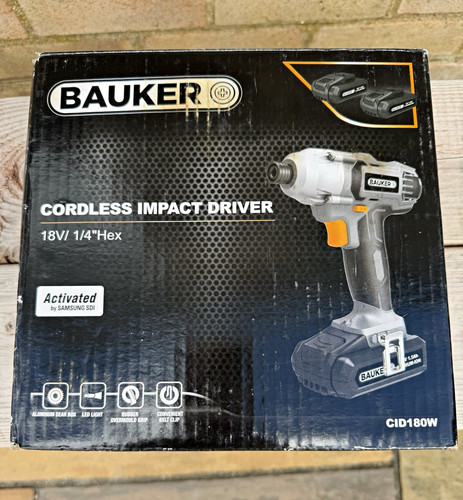 Bauker cid180w 18v cordless - bauker,