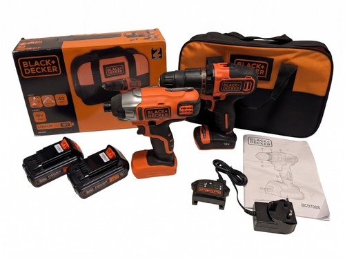 Black decker 18v drill impact - black+decker,