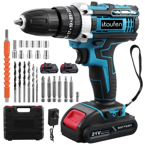 21v cordless combi hammer - 21v,