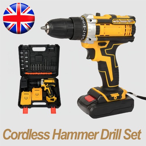 21v cordless hammer drill - 21v,