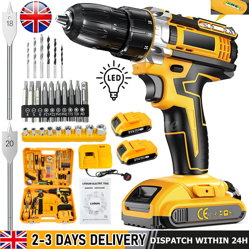 Cordless hammer drill set - hammer,