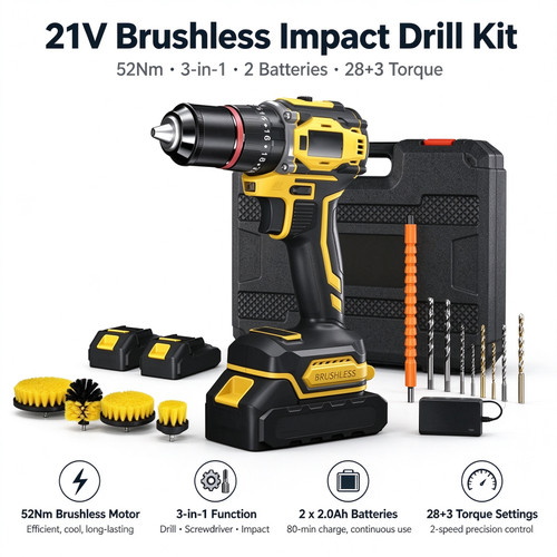21v cordless electric impact - electric,