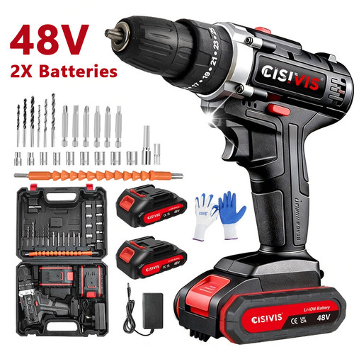 48v cordless hammer - 48v, drill