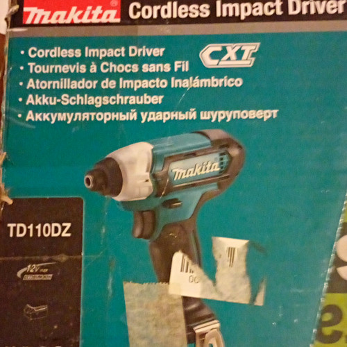 Makita td110dz 12v cxt - makita, li-ion